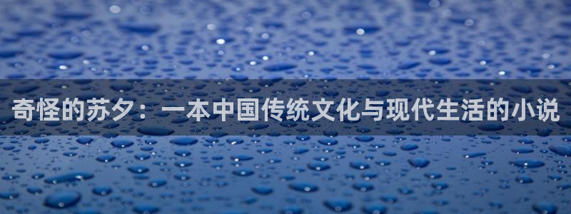 51漫画2025年：奇怪的苏夕：一本中国传统文化与现代生活的小说